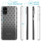 Design hoesje voor de Samsung Galaxy M31s - Hartjes - Zwart
