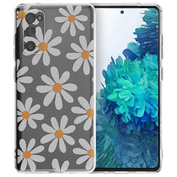 Design hoesje voor de Samsung Galaxy S20 FE - Daisy flower
