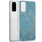 Design hoesje voor de Samsung Galaxy S20 - Grafisch Koper / Blauw