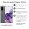 Design hoesje voor de Samsung Galaxy S20 - Grafisch Koper / Blauw