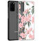 Design hoesje voor de Samsung Galaxy S20 Plus - Bloem - Roze / Groen