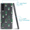 Design hoesje voor de Samsung Galaxy S21 - Cactus - Groen