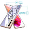 Design hoesje voor de Samsung Galaxy S21 FE - Abstract Gezicht - Zwart