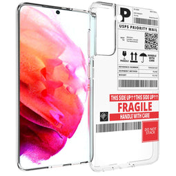 Design hoesje voor de Samsung Galaxy S21 FE - Label