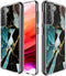 Design hoesje voor de Samsung Galaxy S21 FE - Marmer - Gebroken Blauw