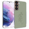 Design hoesje voor de Samsung Galaxy S22 - Floral Green