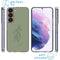 Design hoesje voor de Samsung Galaxy S22 - Floral Green
