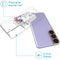 Design hoesje voor de Samsung Galaxy S22 - Llama - Wit