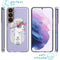 Design hoesje voor de Samsung Galaxy S22 - Llama - Wit