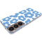 Design hoesje voor de Samsung Galaxy S22 - Retro Blue Flowers