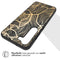 Design hoesje voor de Samsung Galaxy S23 Plus - Bladeren / Zwart