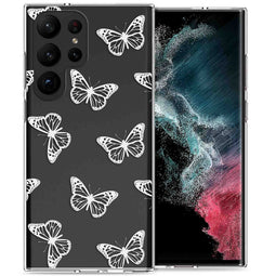 Design hoesje voor de Samsung Galaxy S23 Ultra - Butterfly