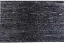 Design houten placemat Authentiek - L. 30 x l. 45 cm - Ebbenhout - 6 Stuks