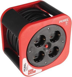 DESIGN KABELHASPEL - ROOD - 10 m - RANDAARDE