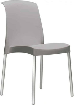 Design kantinestoel of tuinstoel Jenny Antraciet