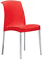 Design kantinestoel of tuinstoel Jenny Blauw