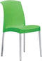 Design kantinestoel of tuinstoel Jenny Blauw