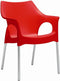 Design kantinestoel of tuinstoel Jenny Groen