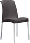 Design kantinestoel of tuinstoel Jenny Rood