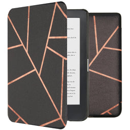 Design Slim Hard Case Bookcase voor de Kobo Clara HD - Black Graphic