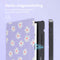Design Slim Hard Case Sleepcover Bookcase met stand Kobo Libra H2O - Flowers Distance