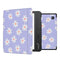 Design Slim Hard Case Sleepcover Bookcase met stand Tolino Vision 5 - Flowers Distance