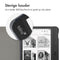 Design Slim Hard Case Sleepcover Bookcase met stand Tolino Vision 5 - Flowers Distance