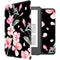 Design Slim Hard Case Sleepcover Bookcase voor de Amazon Kindle (2022) 11th gen - Blossom
