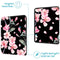 Design Slim Hard Case Sleepcover Bookcase voor de Amazon Kindle (2022) 11th gen - Blossom