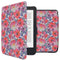 Design Slim Hard Case Sleepcover Bookcase voor de Kobo Clara 2E / Tolino Shine 4 - Flower Watercolor