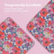 Design Slim Hard Case Sleepcover Bookcase voor de Kobo Clara 2E / Tolino Shine 4 - Flower Watercolor