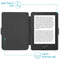 Design Slim Hard Case Sleepcover Bookcase voor de Kobo Clara 2E / Tolino Shine 4 - Green Dandelion