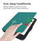 Design Slim Hard Case Sleepcover Bookcase voor de Kobo Clara 2E / Tolino Shine 4 - Green Dandelion