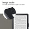 Design Slim Hard Case Sleepcover Bookcase voor de Kobo Clara 2E / Tolino Shine 4 - Green Dandelion