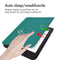 Design Slim Hard Case Sleepcover Bookcase voor de Kobo Nia - Green Dandelion