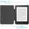 Design Slim Hard Case Sleepcover Bookcase voor de Kobo Nia - Orange Flowers Connect