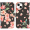 Design Softcase Bookcase voor de iPhone 14 - Blossom Watercolor Black