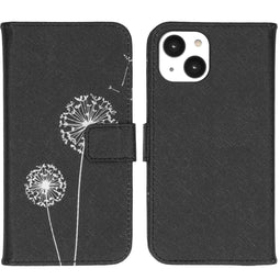 Design Softcase Bookcase voor de iPhone 14 - Dandelion