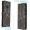 Design Softcase Bookcase voor de Nokia X10 / X20 - Black Graphic