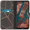 Design Softcase Bookcase voor de Nokia X10 / X20 - Black Graphic