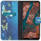 Design Softcase Bookcase voor de Nokia X10 / X20 - Vlinders
