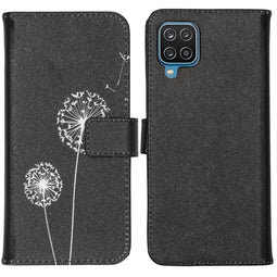 Design Softcase Bookcase voor de Samsung Galaxy A12 - Dandelion