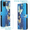 Design Softcase Bookcase voor de Samsung Galaxy A12 - Vlinders