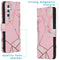 Design Softcase Bookcase voor de Samsung Galaxy A54 (5G) - Pink Graphic