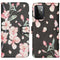 Design Softcase Bookcase voor de Samsung Galaxy A72 - Blossom Watercolor Black