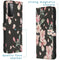 Design Softcase Bookcase voor de Samsung Galaxy A72 - Blossom Watercolor Black