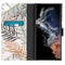 Design Softcase Bookcase voor de Samsung Galaxy S23 Ultra - Glamour Botanic