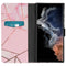 Design Softcase Bookcase voor de Samsung Galaxy S23 Ultra - Pink Graphic