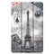 Design Trifold Bookcase Samsung Galaxy Tab S6 Lite / Tab S6 Lite (2022) - Parijs