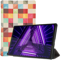 Design Trifold Bookcase voor de Lenovo Tab M10 HD (2nd gen) - Kleurtjes